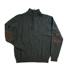 PULL COL ZIPPE SHELBY VERT