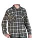 CHEMISE POLAIRE OVER MARRON