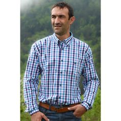 CHEMISE VERNE TURQUOISE