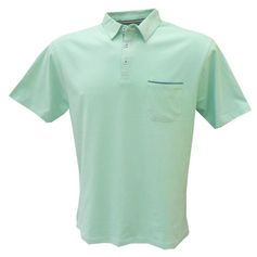 POLO MANCHE COURTE PANDY AQUA