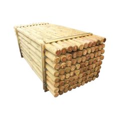 PIQUET BOIS DIAMETRE 12CM