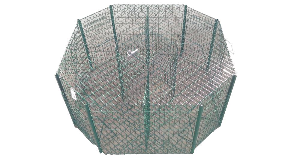 CAGE A CORBEAUX OCTOGONALE