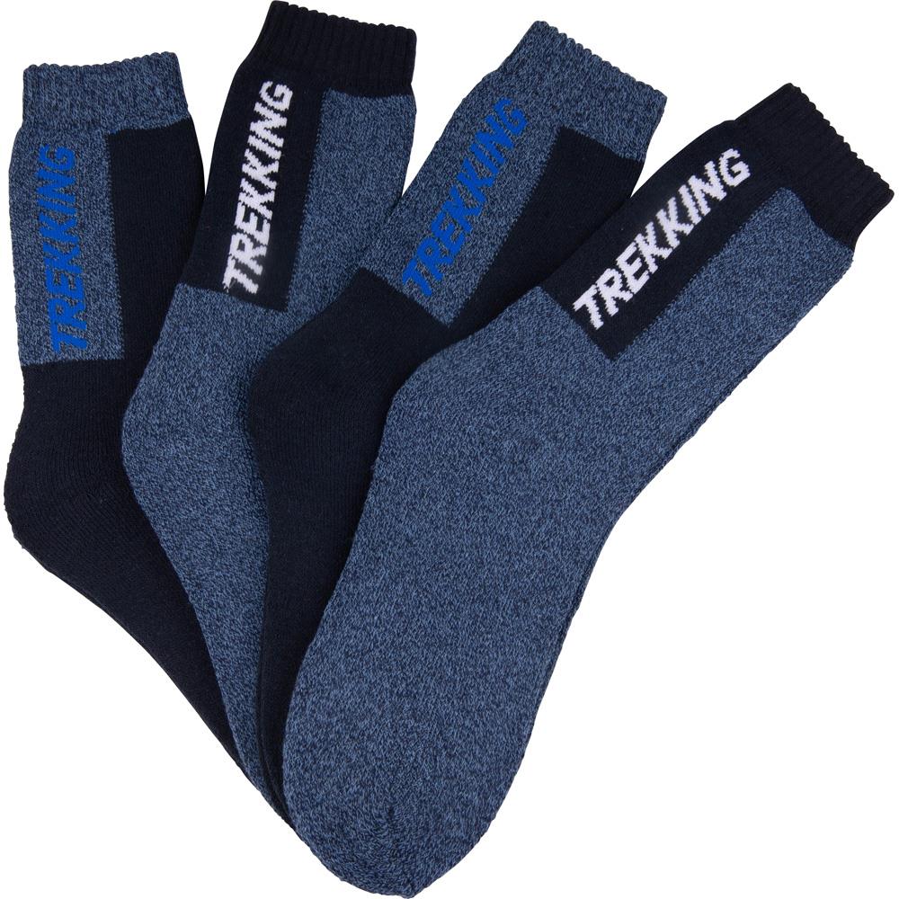 LOT DE 4 CHAUSSETTES TREKKING