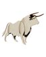TROPHEE BOIS TAUREAU