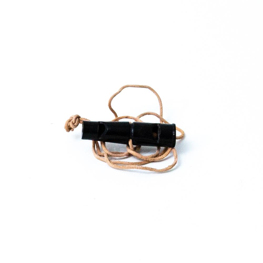 SIFFLET CORNE DOUBLE EMISSION 8,5CM