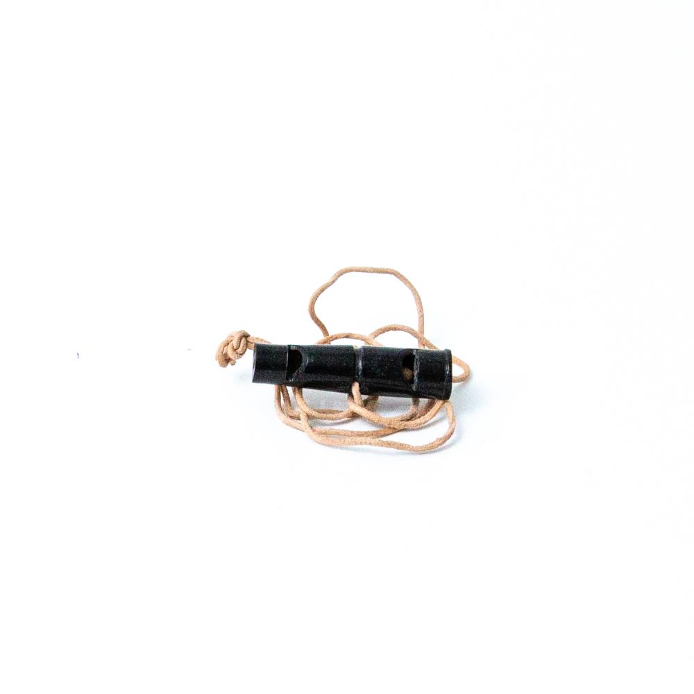 SIFFLET CORNE DOUBLE EMISSION 6CM