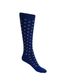 CHAUSSETTES FANTAISIE POIS BLEU