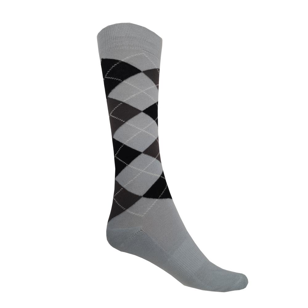 CHAUSSETTES BAMBOO GRIS CLAIR/NOIR
