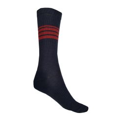 CHAUSSETTES FOOT MARINE/BORDEAUX