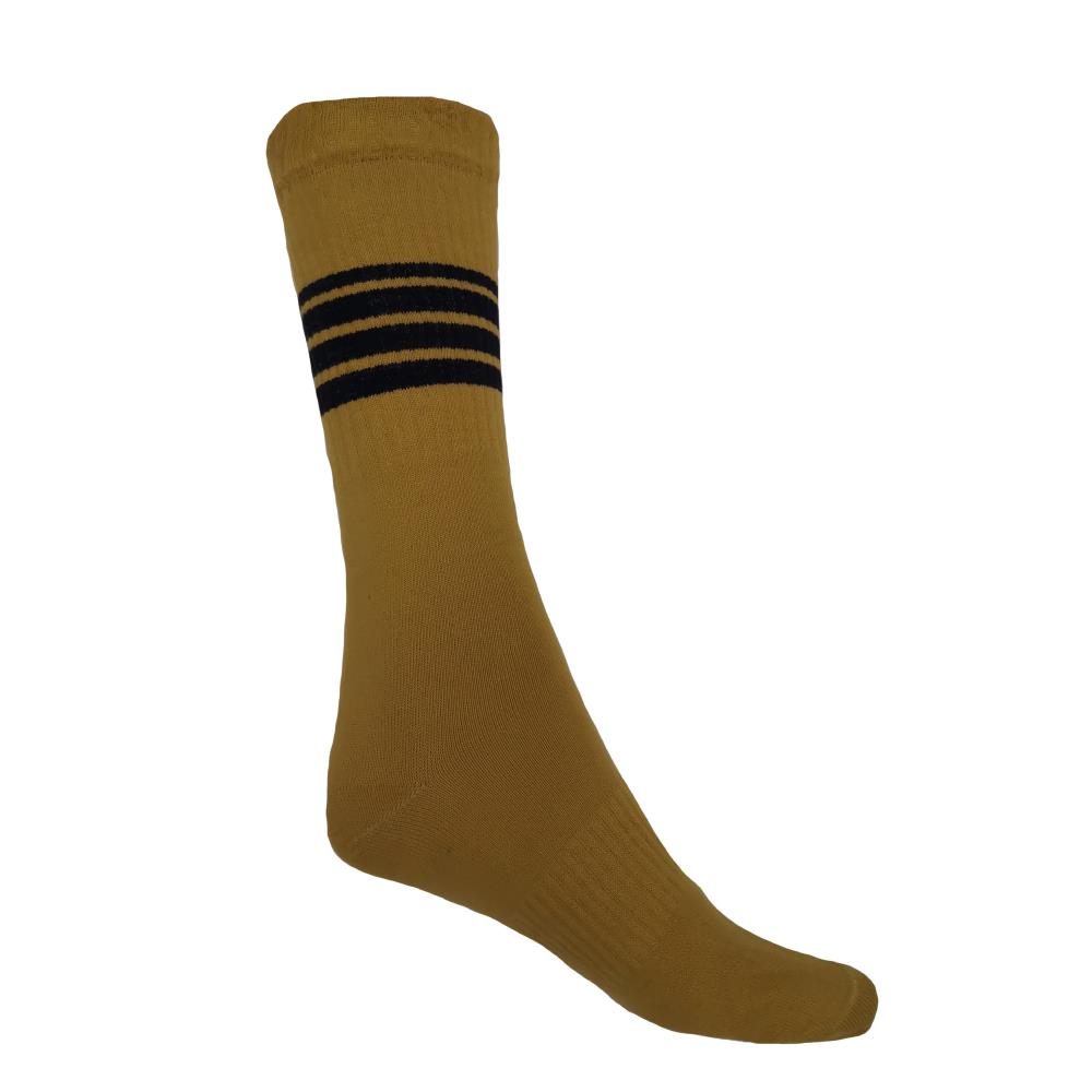 CHAUSSETTES FOOT JAUNE/MARINE
