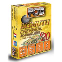 CARTOUCHES BISMUTH CHEV 20/70 24G N2 BJ