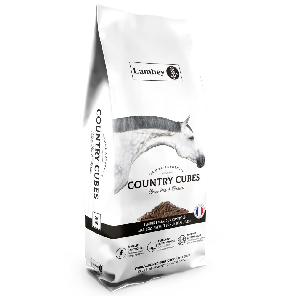 GRANULE COUNTRY CUBES 20KG