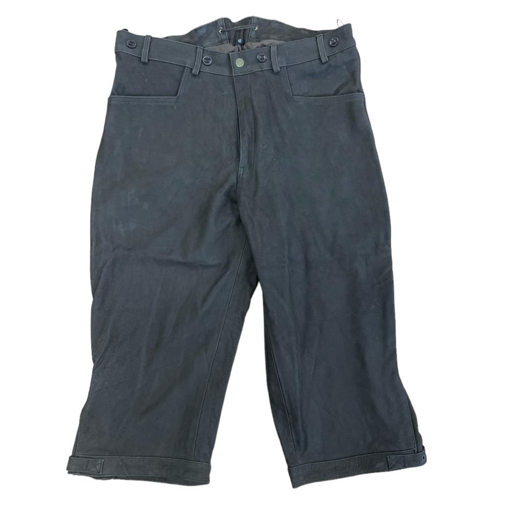 KNICKERS CHASSE CUIR MARRON