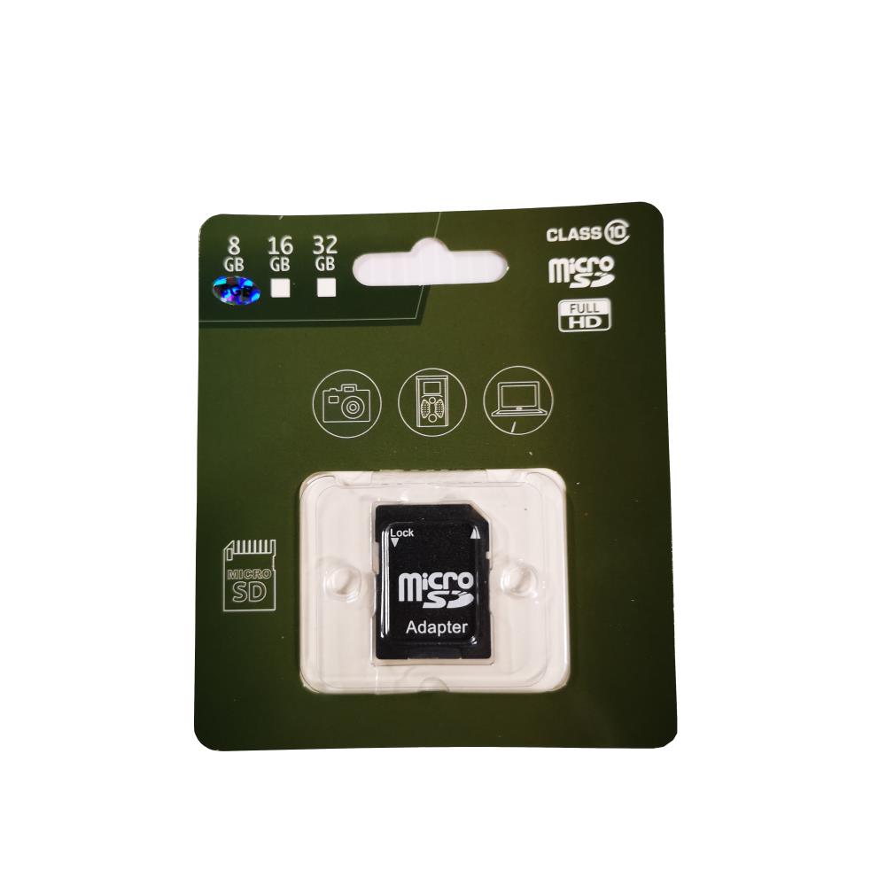 Carte micro SD 32 Go Classe 10 avec adaptateur pour pièges photos