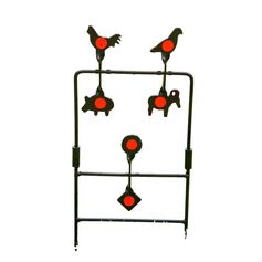 6 CIBLES TOURNANTES METALLIQUES