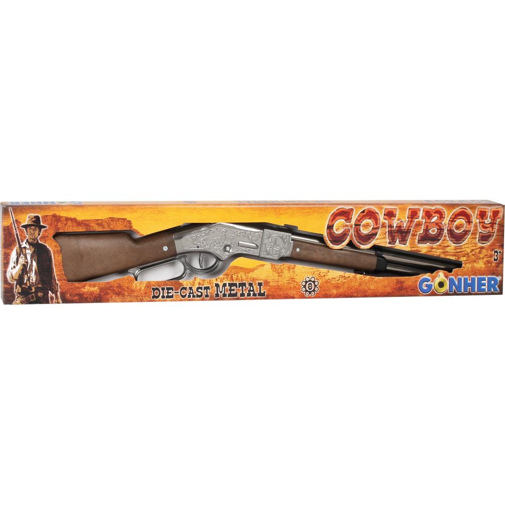 JOUET FUSIL COWBOY GM 8 COUPS - ACIER