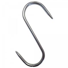 CROCHETS INOX X10 10CM DIAMETRE 4MM