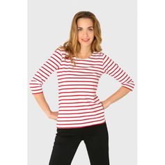 MARINIERE ML FEMME CAPCOZ ROUGE