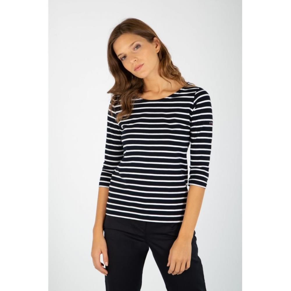 MARINIERE ML FEMME CAP COZ MARINE