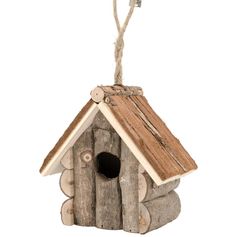 NICHOIR DECO BOIS CLAIR