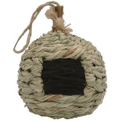 NICHOIR DECO PAILLE ET JONC