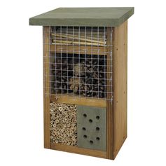 HÔTEL A INSECTE RECTANGLE SAUGE