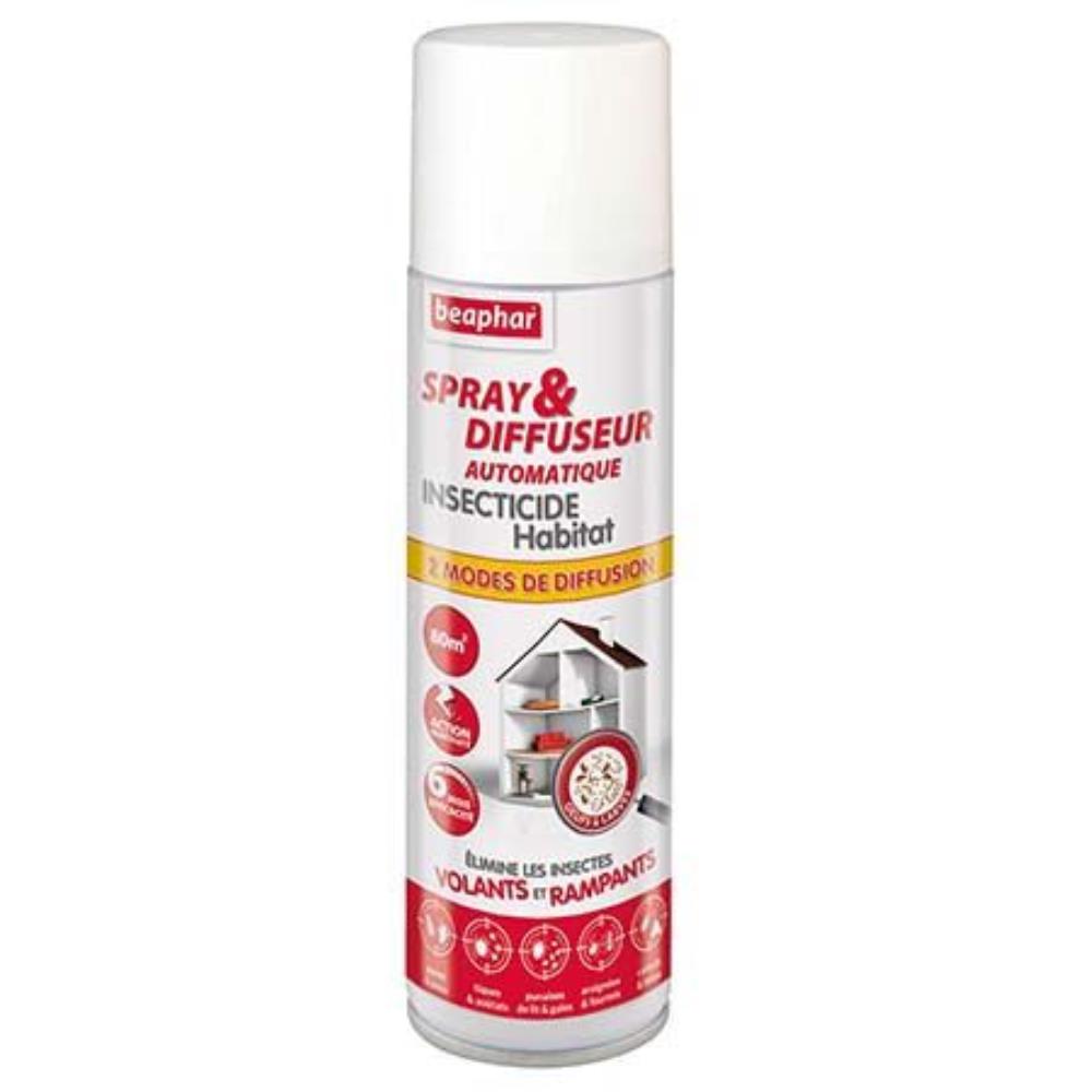 SPRAY ET DIFFUSEUR AUTO INSECTICIDE