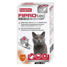 PIPETTES FIPROTEC COMBO CHAT/FURET