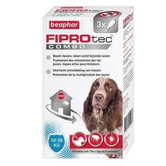 PIPETTES FIPROTEC COMBO CHIEN MOY X3