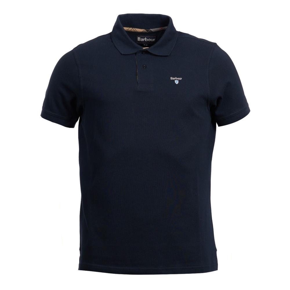 POLO PIQUE TARTAN NEW NAVY