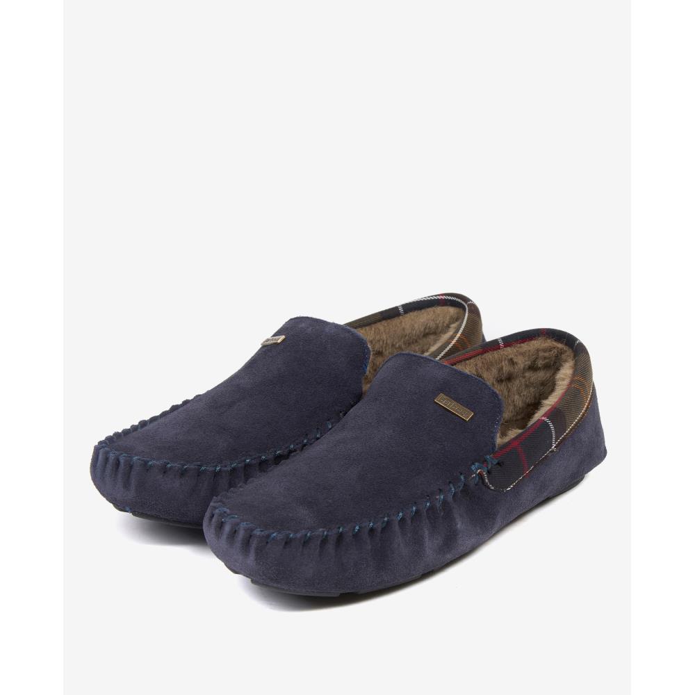 CHAUSSONS SLEEPER MONTY NAVY BARBOUR Terres Eaux