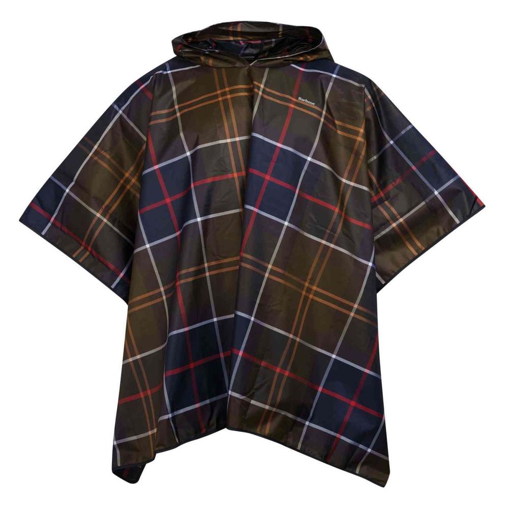 PONCHO TARTAN