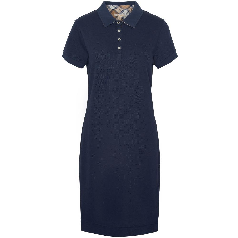 Ralph Lauren Robe Droite Bicolore ROBE POLO DRESS NAVY BICOLORE