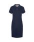 ROBE POLO DRESS NAVY BICOLORE