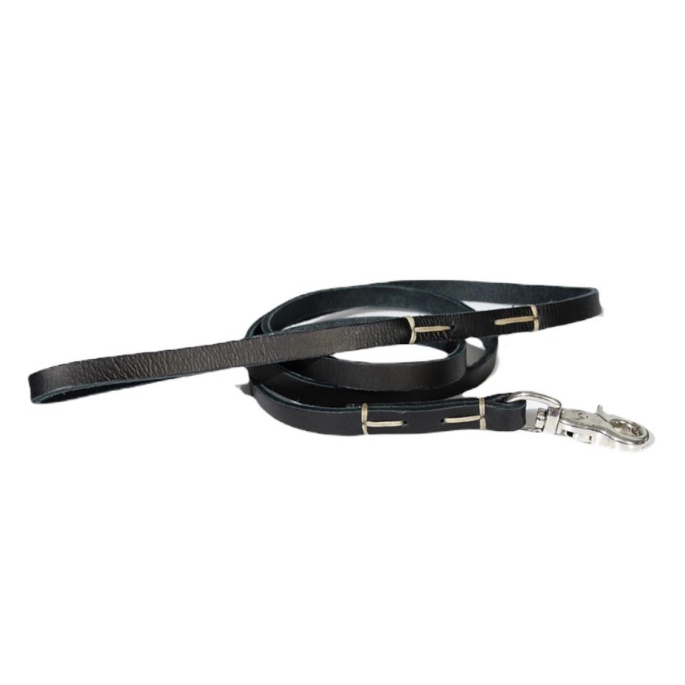 LAISSE SURPIQUEE 120CM NOIR