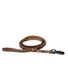 LAISSE SURPIQUEE 120CM COGNAC
