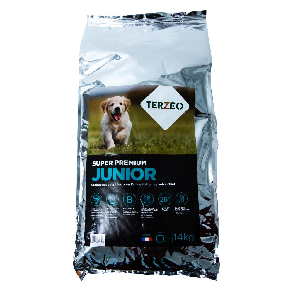 CROQUETTE SUPER PREMIUM JUNIOR 14KG