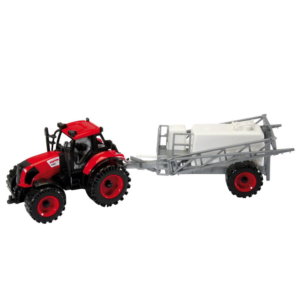 TRACTEUR & REMORQUE PLASTIQUE 29CM