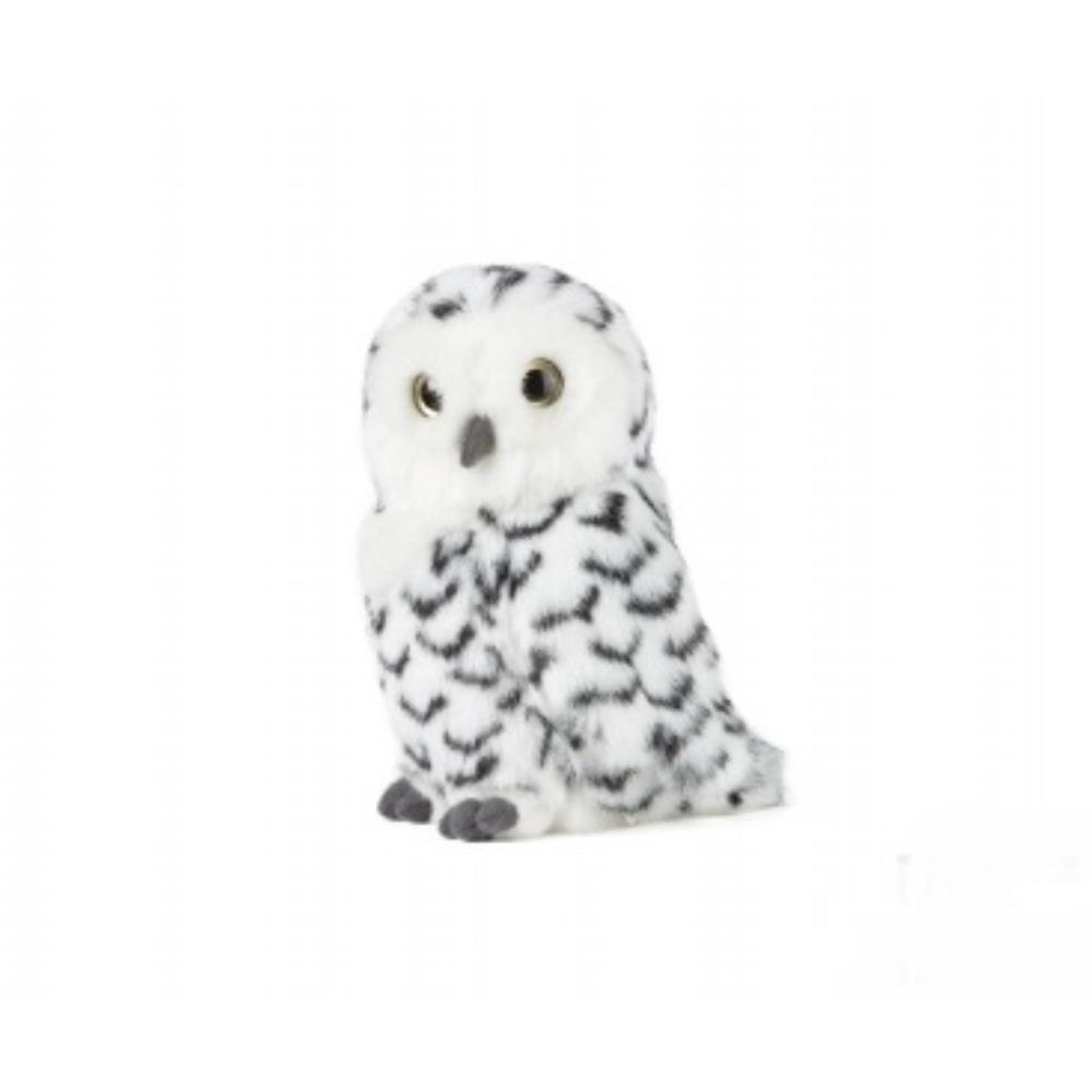 PELUCHE CHOUETTE TETE PIVOTANTE 360°