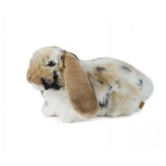 PELUCHE LAPIN BELIER BRUN 30CM