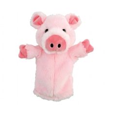 PELUCHE MARIONNETTE COCHON 26CM