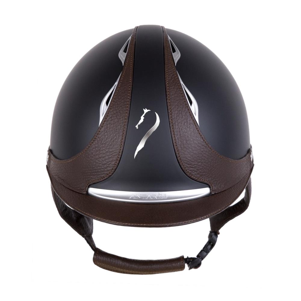 CASQUE REFERENCE NOIR/BRUN STANDARD