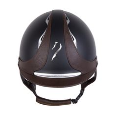 CASQUE REFERENCE NOIR/BRUN STANDARD