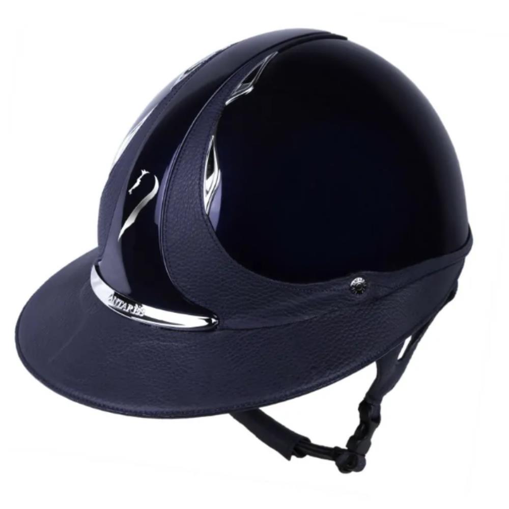 CASQUE PREMIUM BLEU VISIERE ECLIPSE