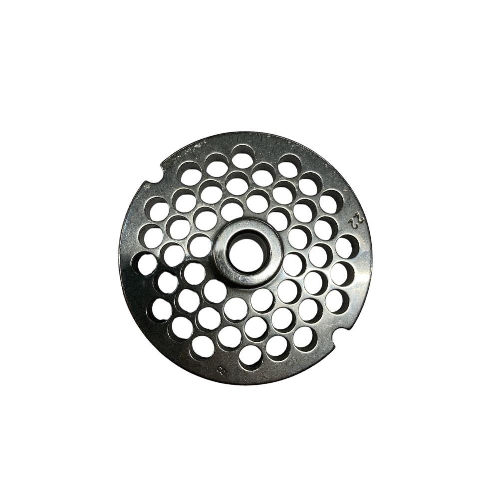 GRILLE HACHOIR N°22 ACIER 8MM  (AVEC EPAULEMENT)