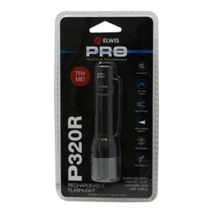 LAMPE TORCHE RECHARGEABLE LED 5W 320 LUMENS