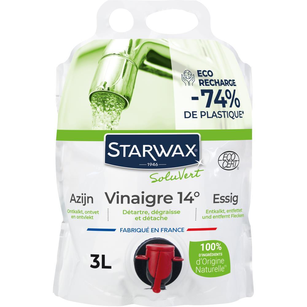 VINAIGRE BLANC 14° 3L ECO RECHARGE