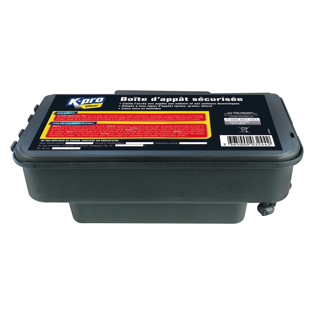 BOITE APPAT RATS ET SOURIS