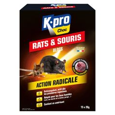 BLOCS RATS ET SOURIS 300GR