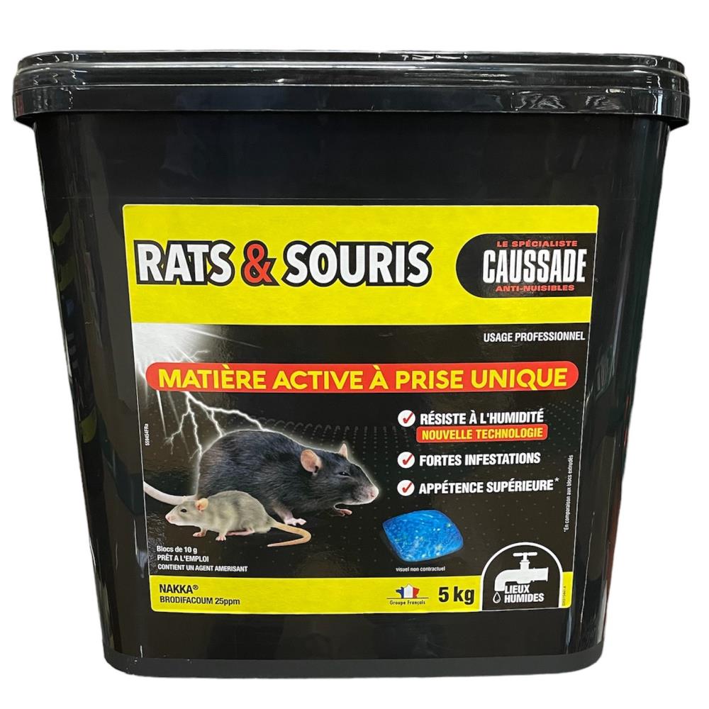 SOURICIDE RATICIDE NAKKA 5KG